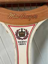 MacGregor Double Crown Wooden Tennis Racket - Image 2