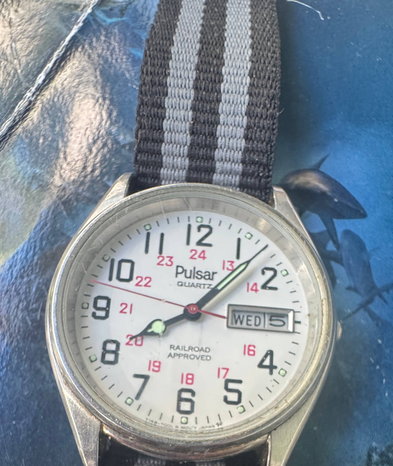 Pulsar Railroad Approved Quartz Watch
