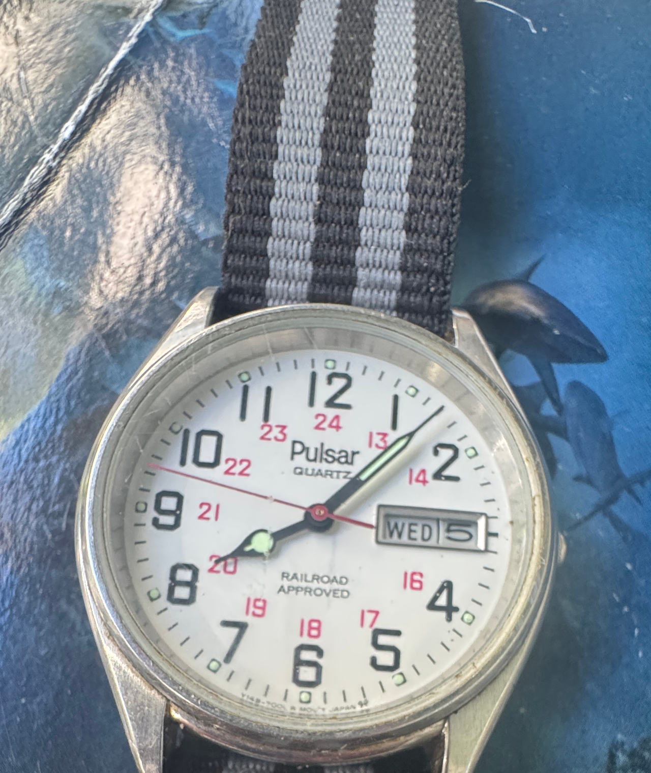 Pulsar Railroad Approved Quartz Watch