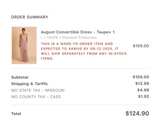 Birdy Grey Taupe August Convertible Dress- Size Large (Has pockets!) - Image 1