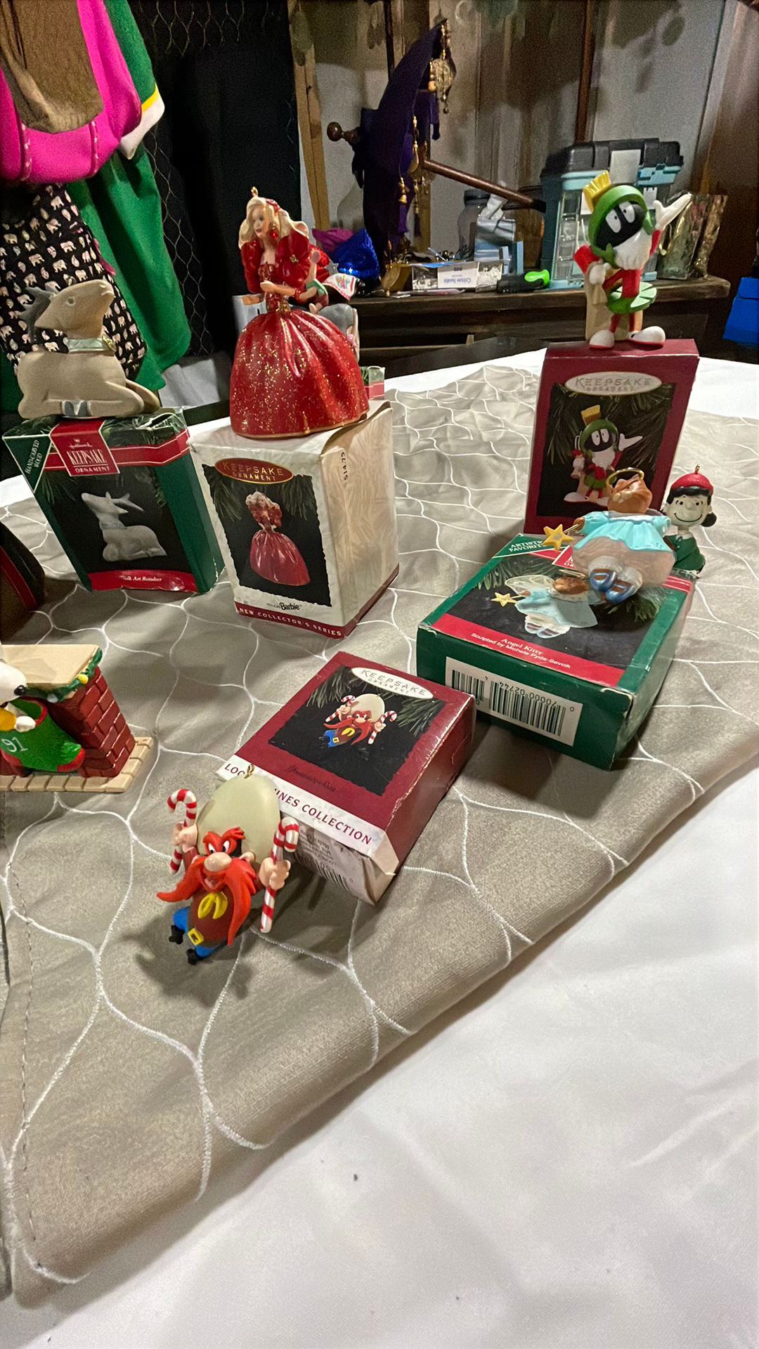 Vintage Christmas Ornament Set