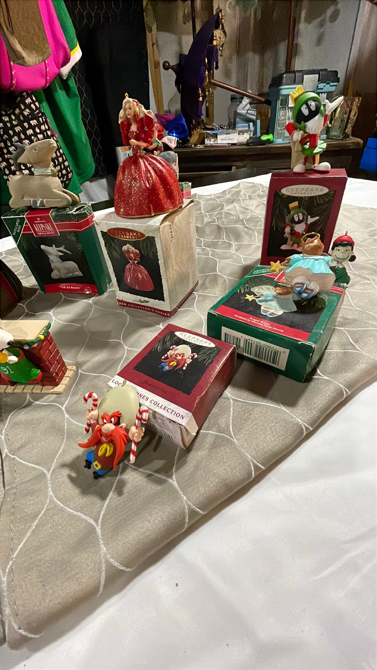 Vintage Christmas Ornament Set