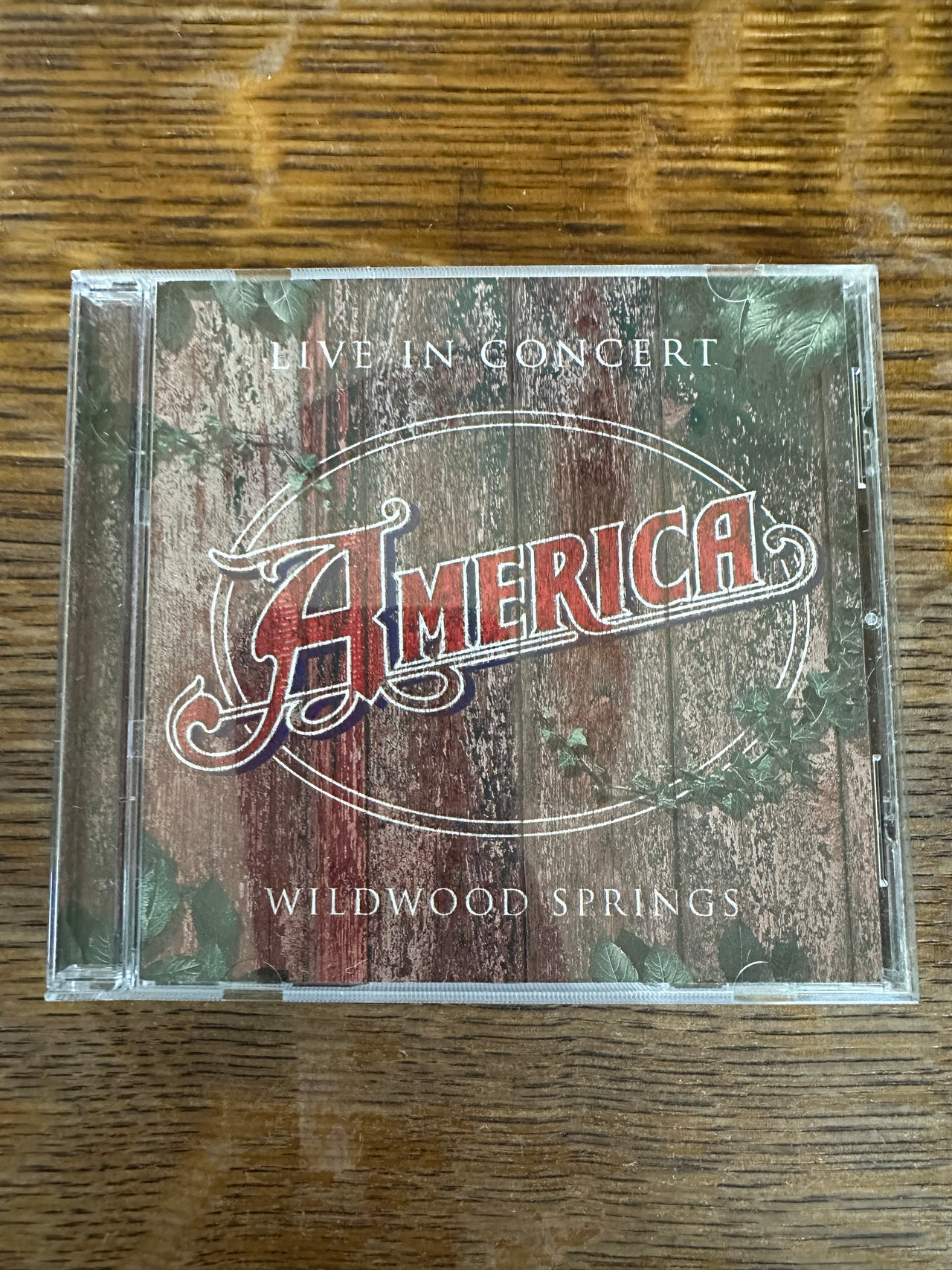 America - Live in Concert: Wildwood Springs CD