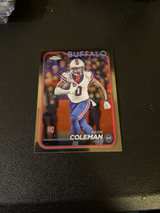 Topps Chrome 2024 Keon Coleman Rookie Card - Image 1