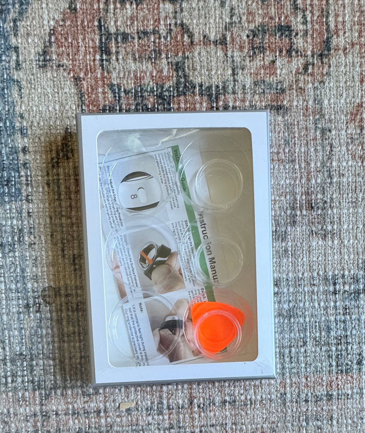 Size 8 Clear Oura Ring Protector Covers