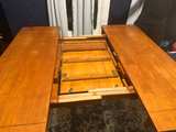 Square Wooden Dining Table with 8 Chairs - Image 2