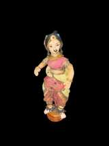 Vintage Indian Cloth Dancer Doll - Image 1