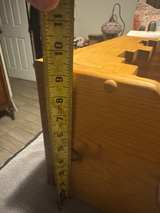 Vintage Handcrafted Wooden Wall Shelf - Image 5