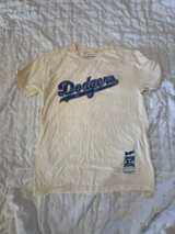 Mitchell & Ness MLB Los Angeles Dodgers T-Shirt Eggshell/Linen - Image 1