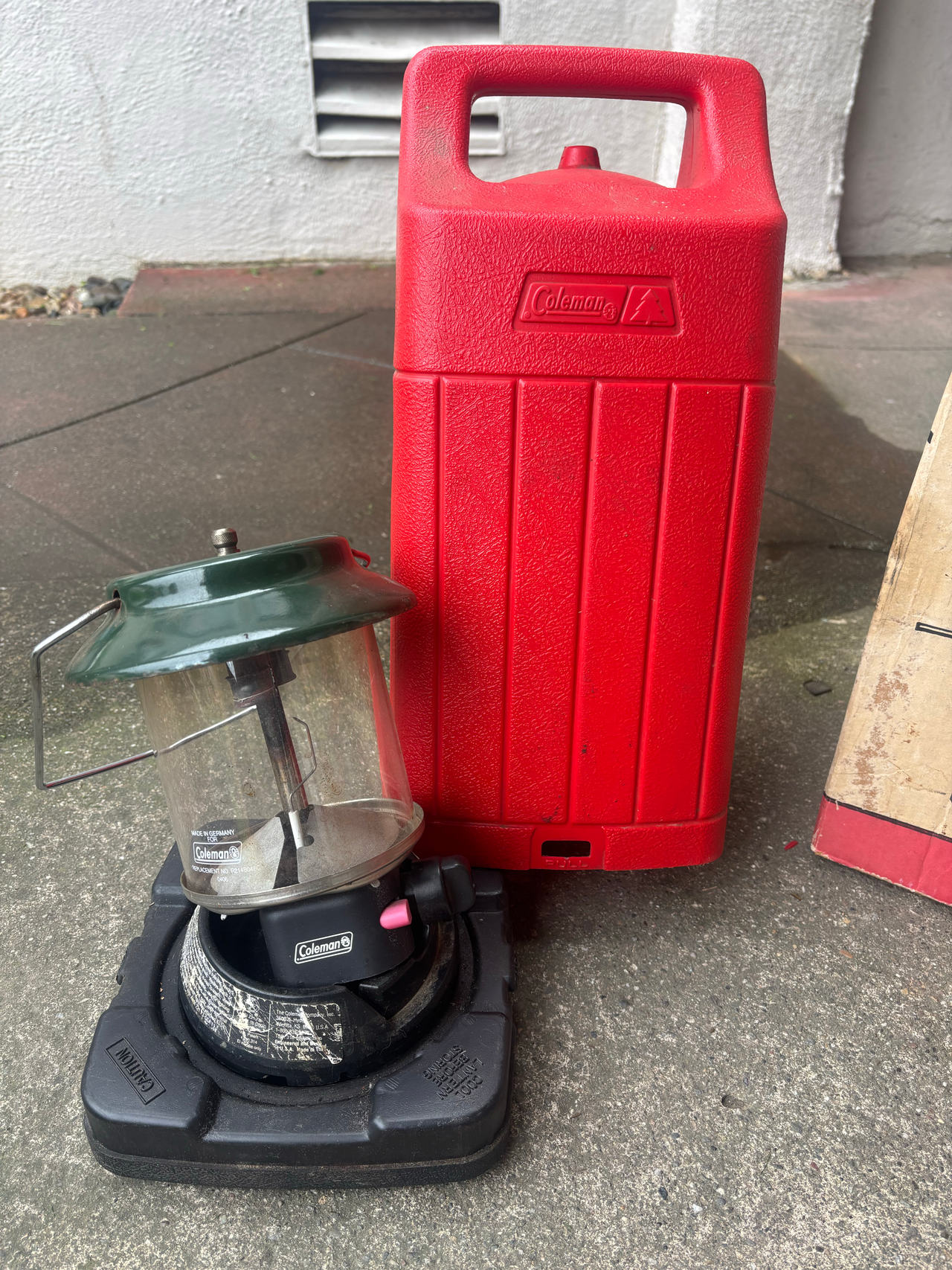 Coleman Powerhouse Dual Fuel Lantern with Case