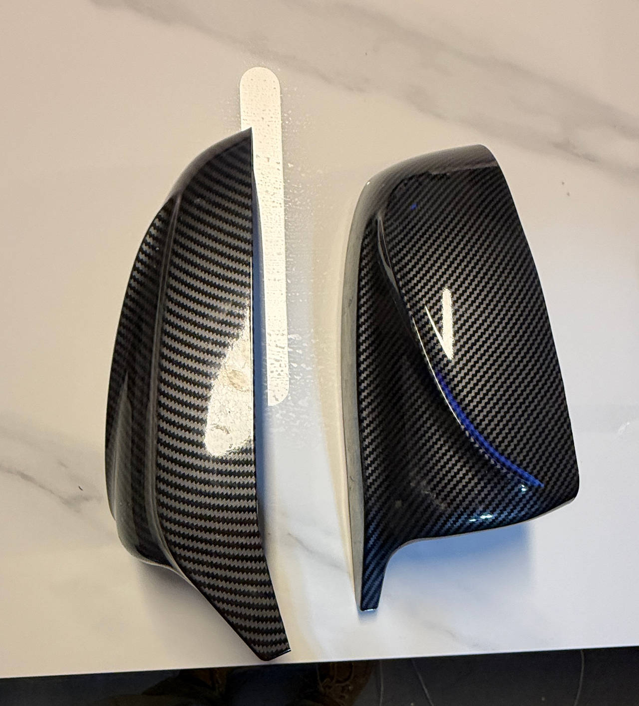 Carbon Fiber M-Style Mirror Caps for BMW F20 F22 F30 F32 F36