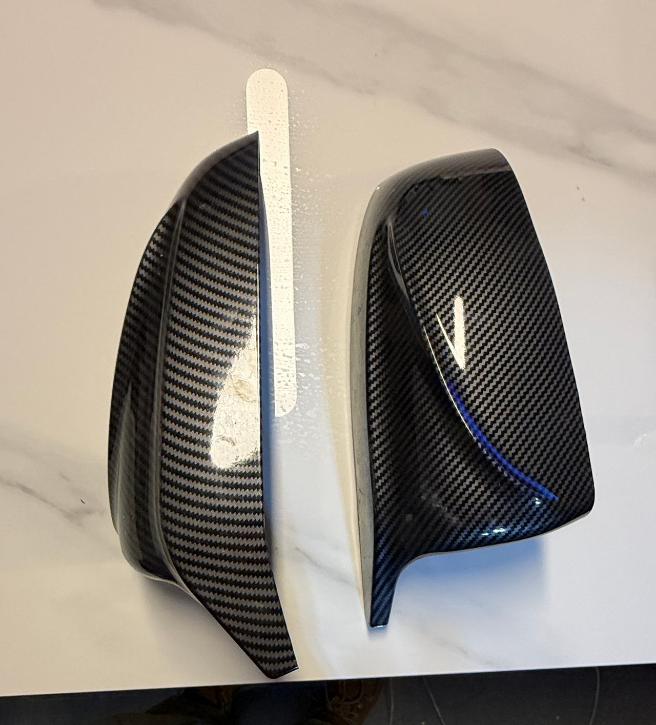 Carbon Fiber M-Style Mirror Caps for BMW F20 F22 F30 F32 F36