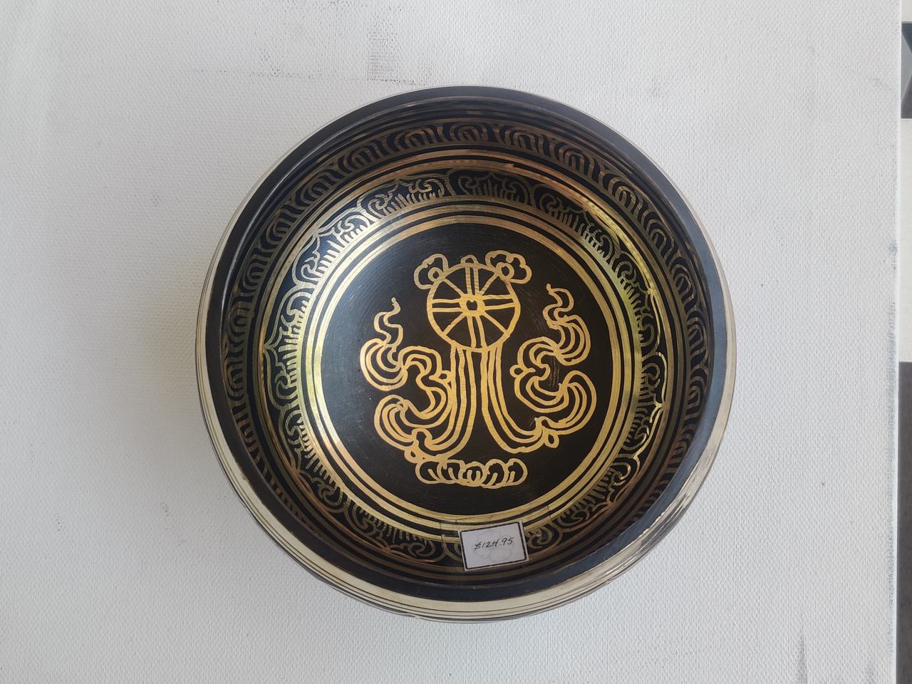 Tibetan Singing Bowl with Cushion