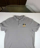 Disney Parks Mickey Mouse 50th Anniversary Gray Polo Shirt - Image 1