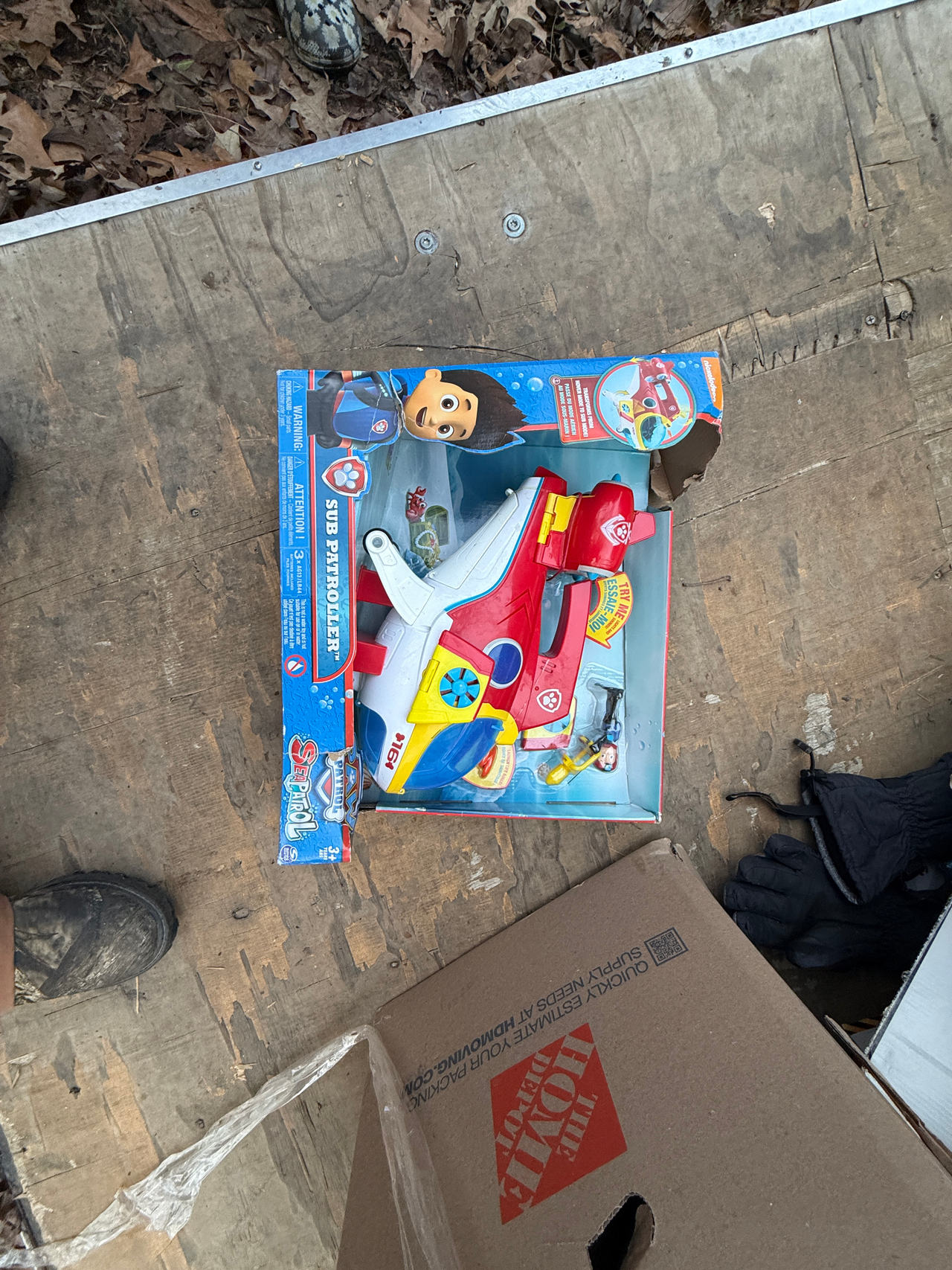 Paw Patrol Sea Patrol Sub Patroller Transforming Vehicle NIB