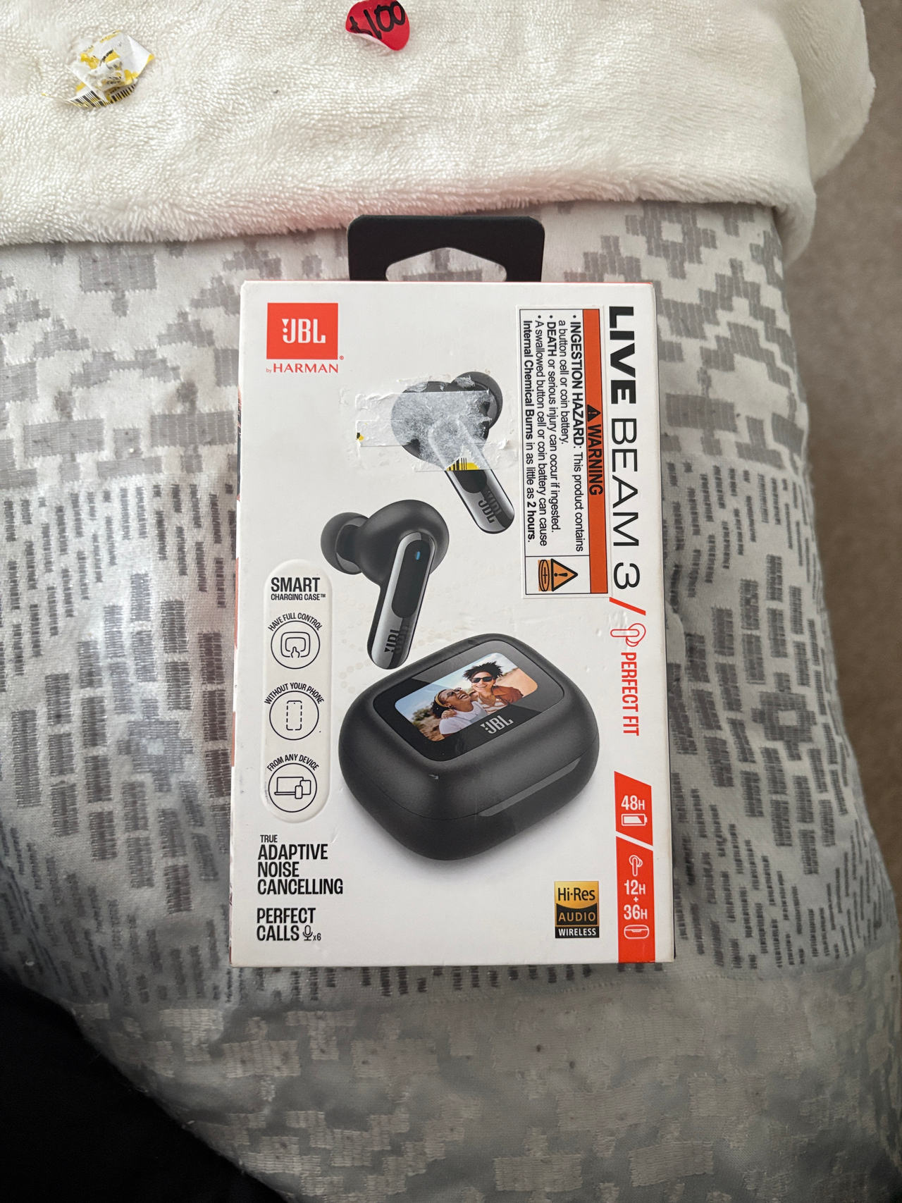 JBL Live Beam 3 True Wireless Noise Cancelling Earbuds