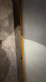 Vintage Mid-Century Modern Tufted Vinyl Sofa - Image 6