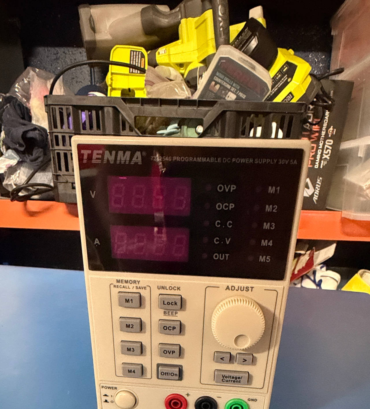 Tenma 72-2540 Programmable DC Power Supply 30V 5A