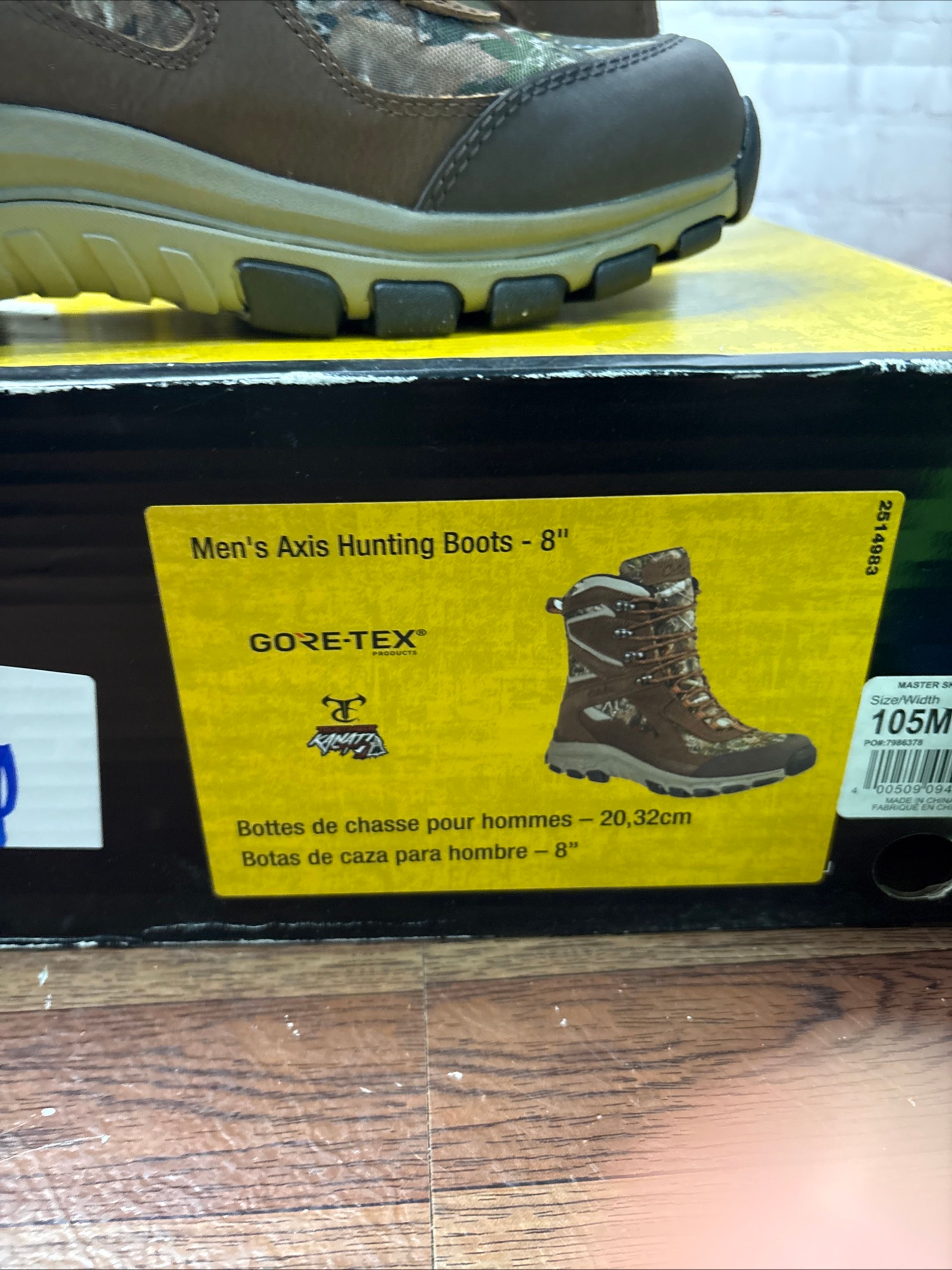 New Cabela's Axis GORE-TEX Hunting Boots for Men size 10.5 M - Image 7
