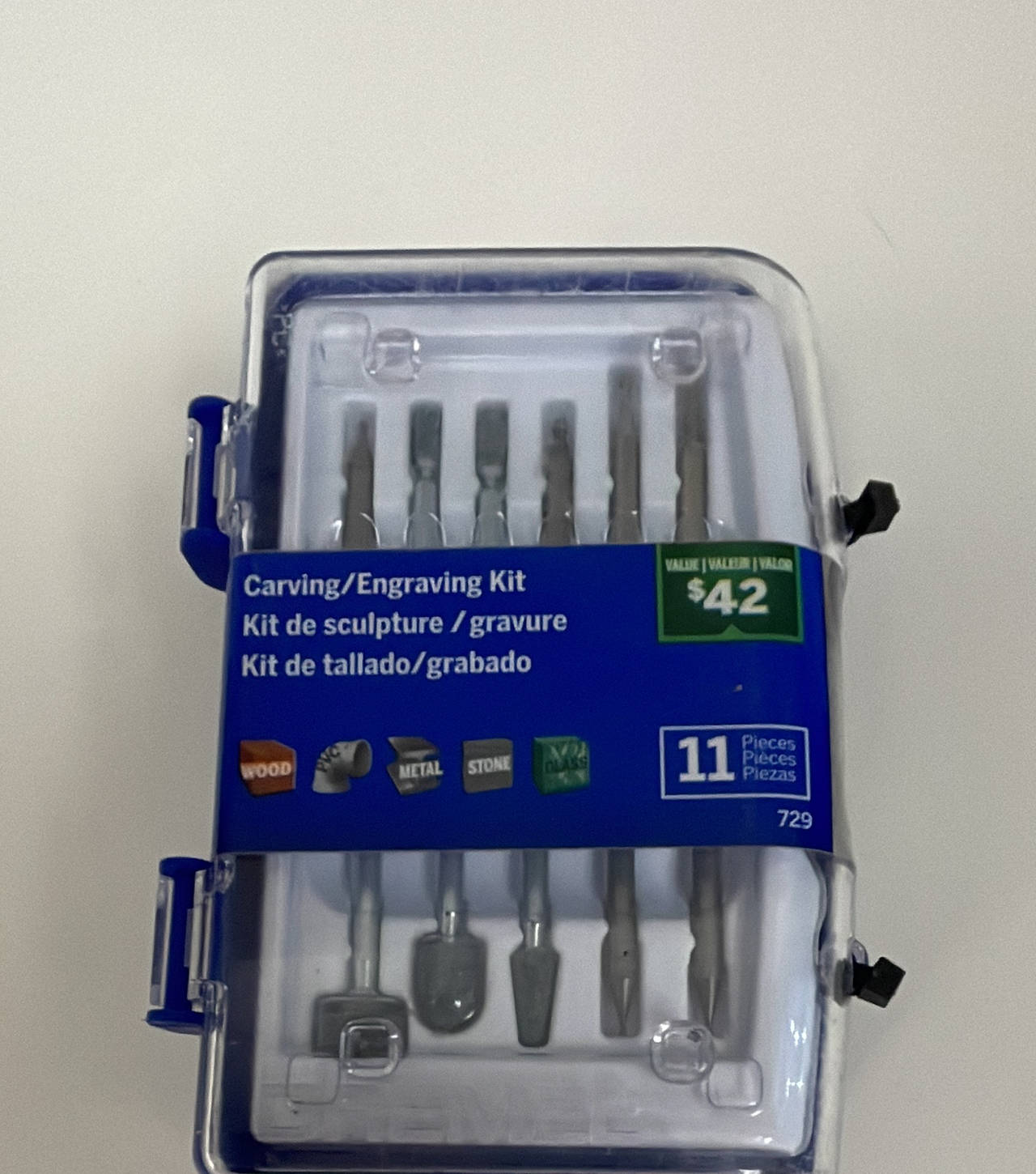 Dremel 729-01 11-Piece Carving/Engraving Kit