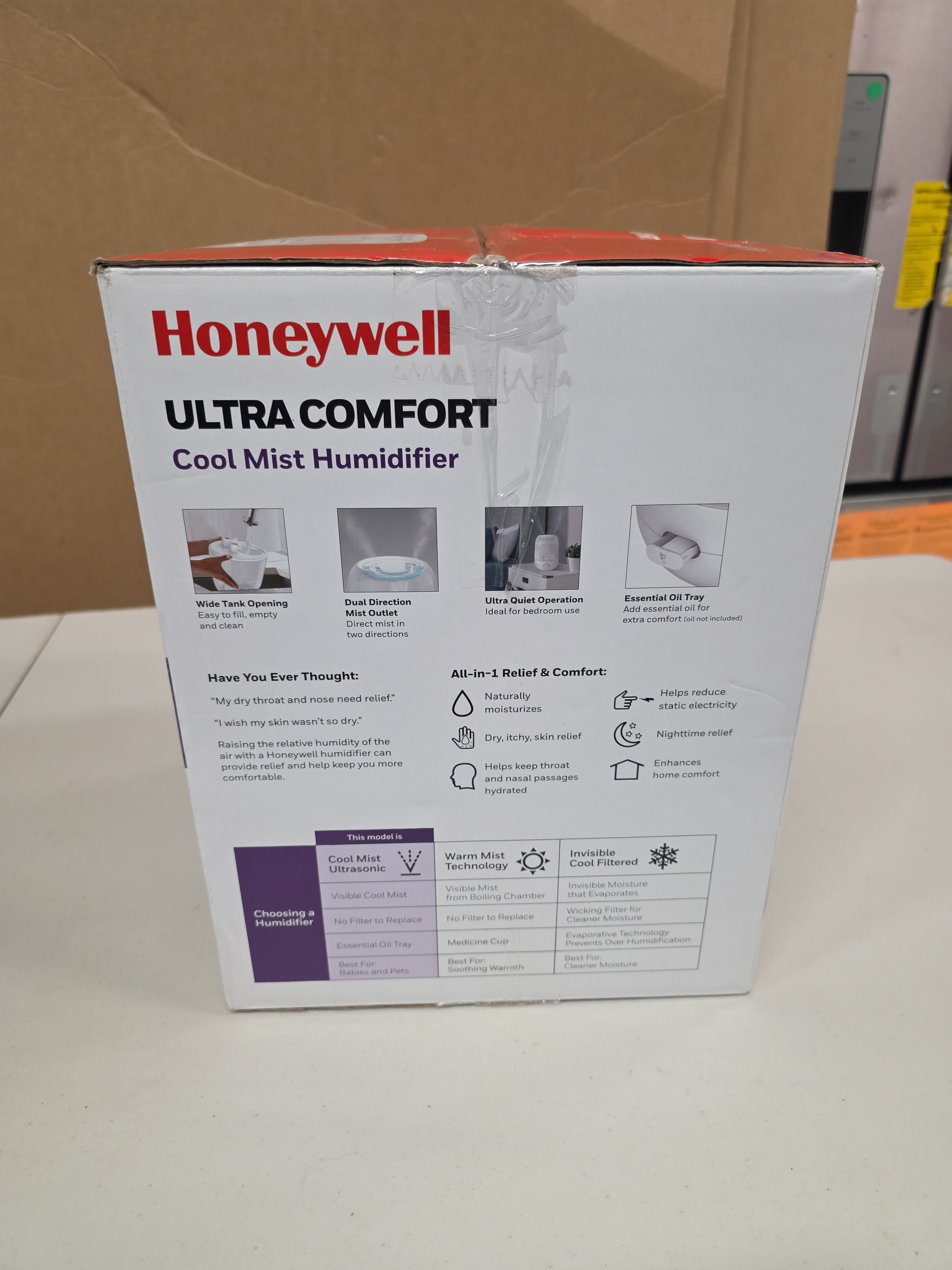 Honeywell Ultra Comfort Cool Mist Humidifier - Image 3