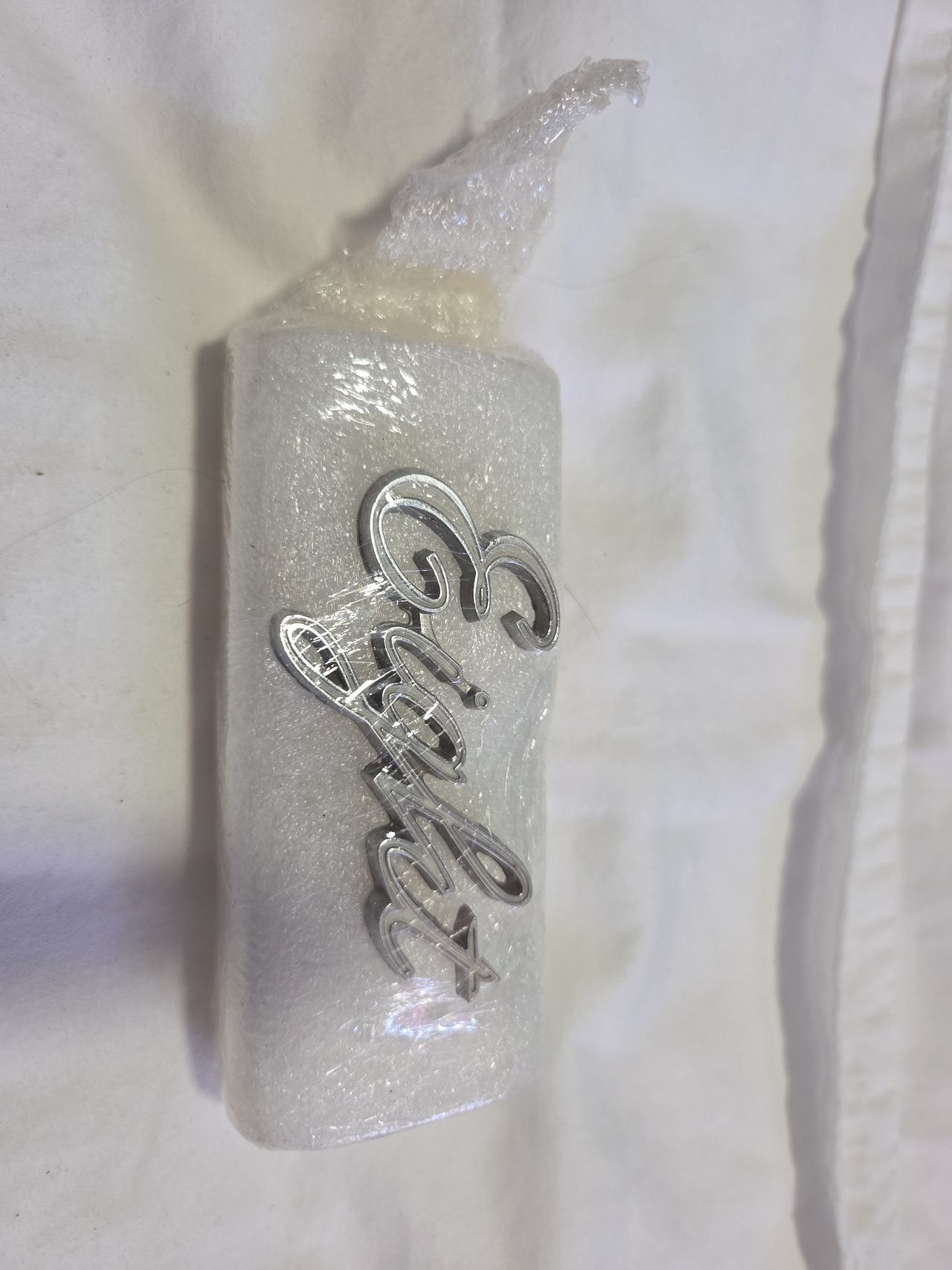 Ford Flathead V8 "Eight" Script Chrome Emblem