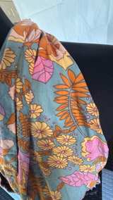 ZESICA Women's Bohemian Floral Printed Smocked Dress - Image 3