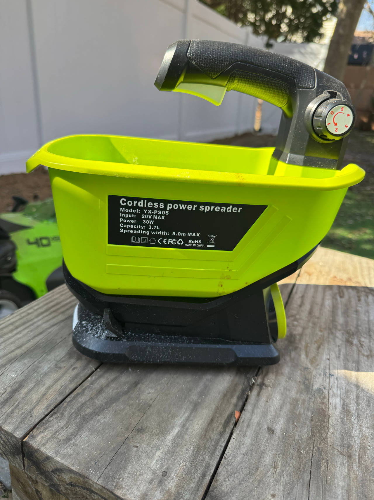 WaxPar YX-PS05 Cordless Handheld Spreader