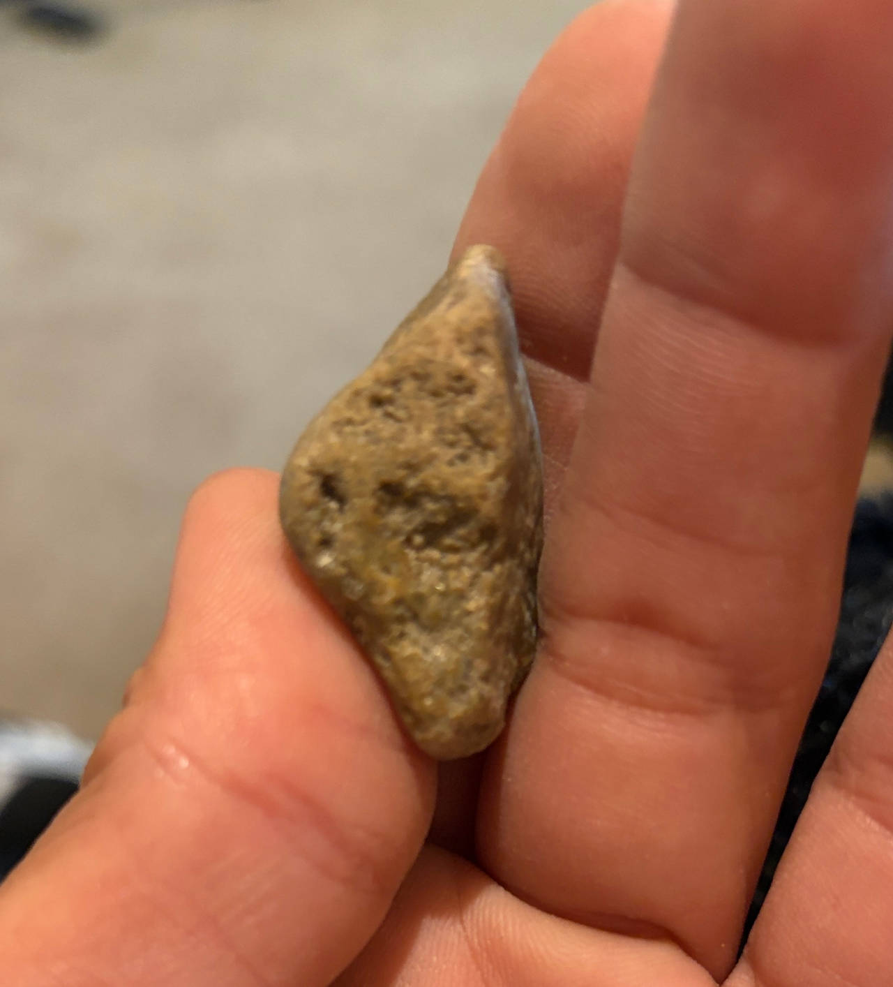 Stone Arrowhead Artifact