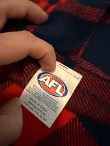 AFL Melbourne Demons Plaid Scarf - Image 2