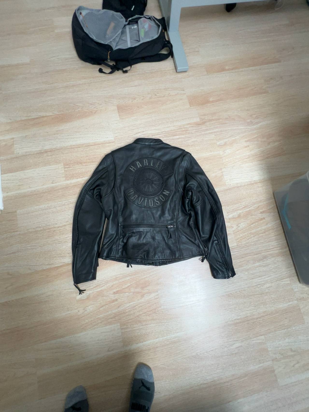 Harley-Davidson Willie G Leather Jacket Black Large