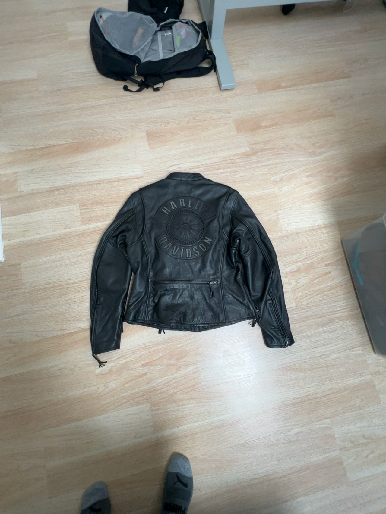 Harley-Davidson Willie G Leather Jacket Black Large