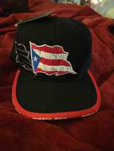 New League Puerto Rico Snapback Hat with Faux Snakeskin Brim - Image 1