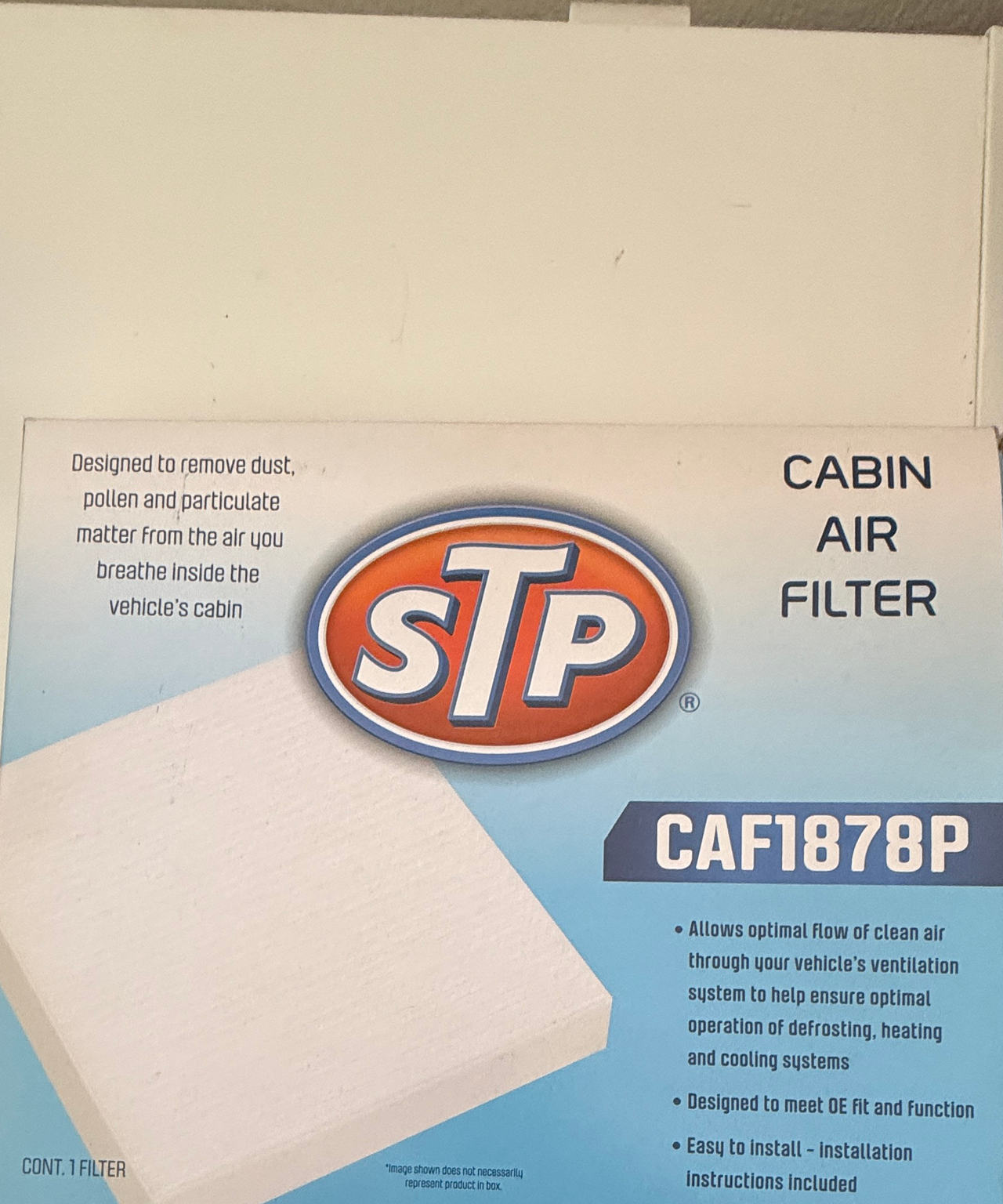 STP CAF1878P Cabin Air Filter