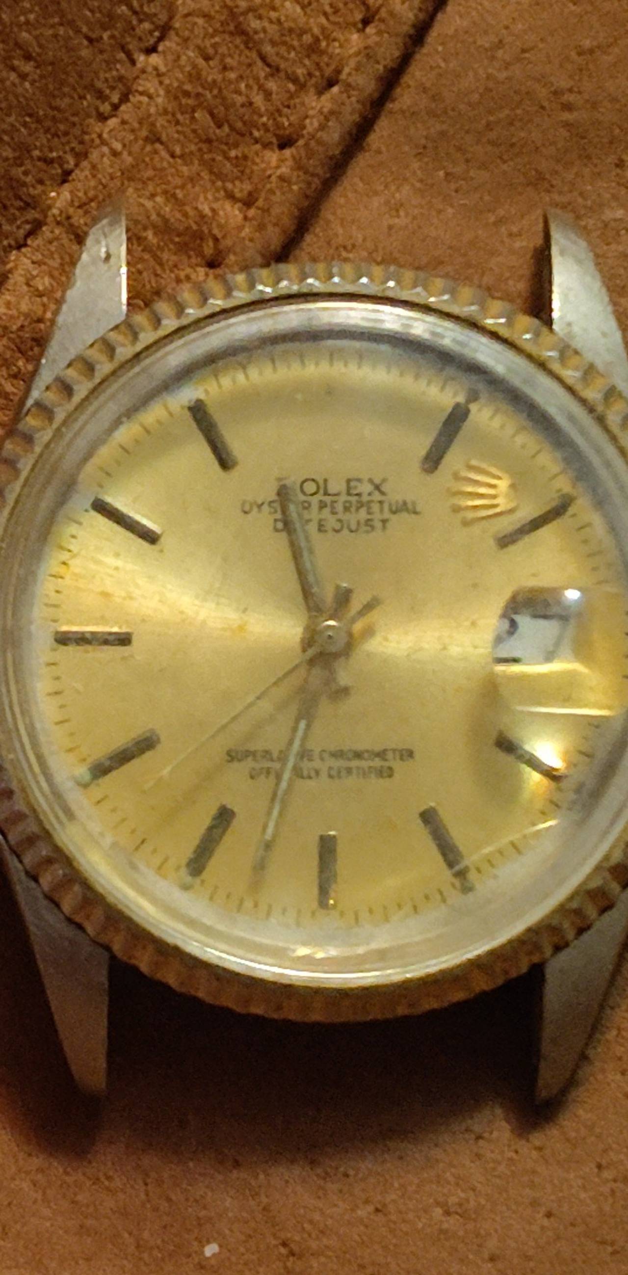 Rolex Datejust Champagne Dial
