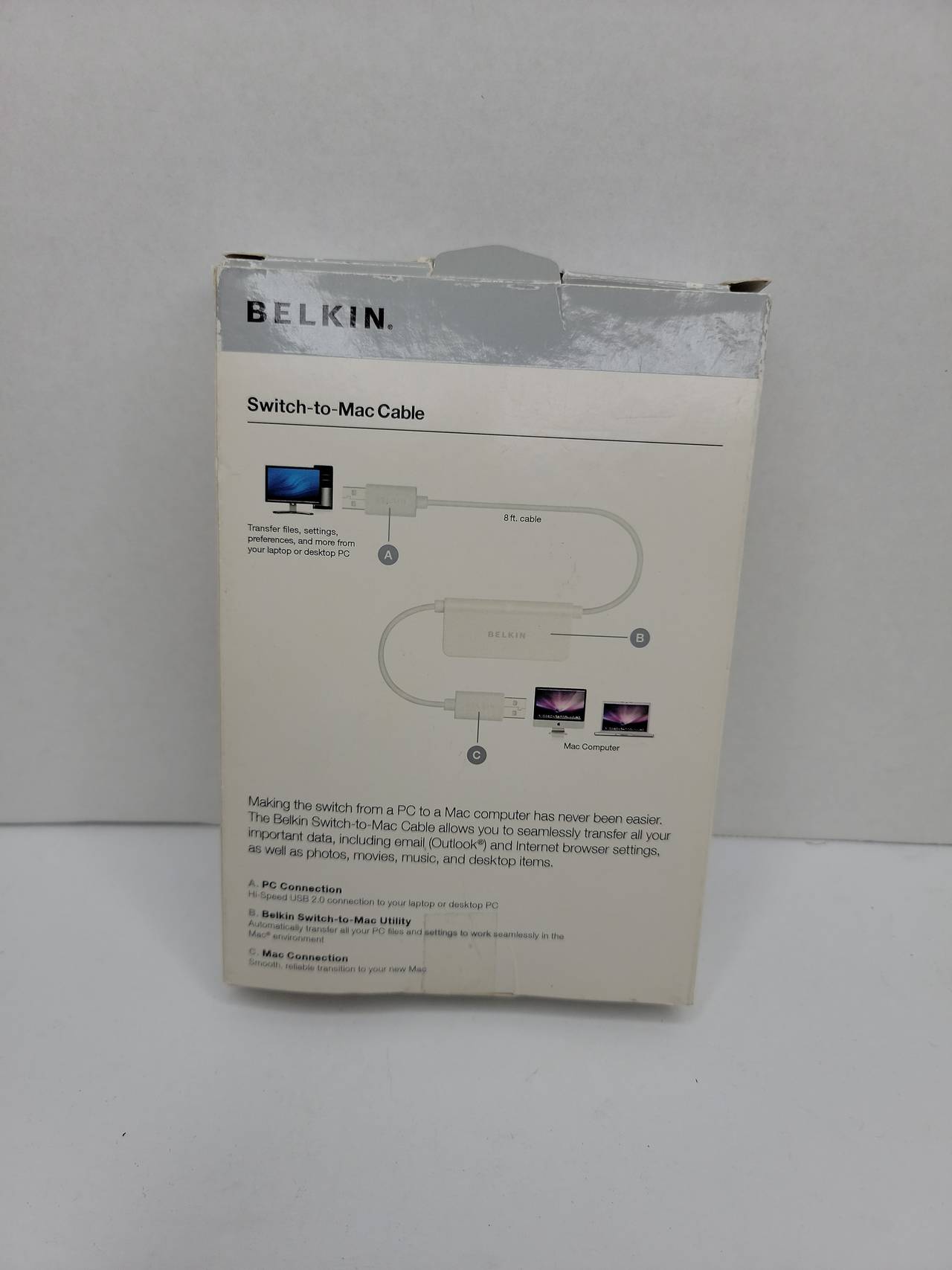 Belkin Switch-to-Mac Cable FastSimpleTransfer