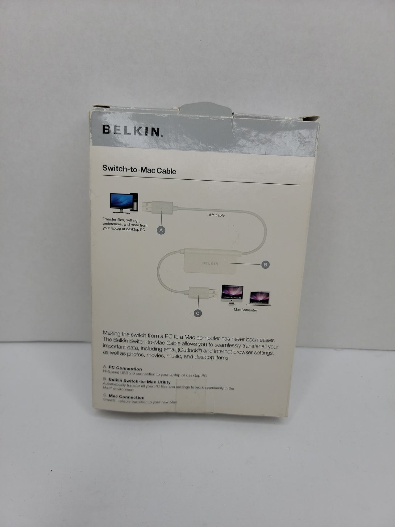 Belkin Switch-to-Mac Cable FastSimpleTransfer