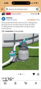 Bestway Flowclear 1,500 gal. Sand Filter Pump - Image 7