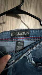 Men's Free Planet Blue Denim Jeans 33/32 - Image 2