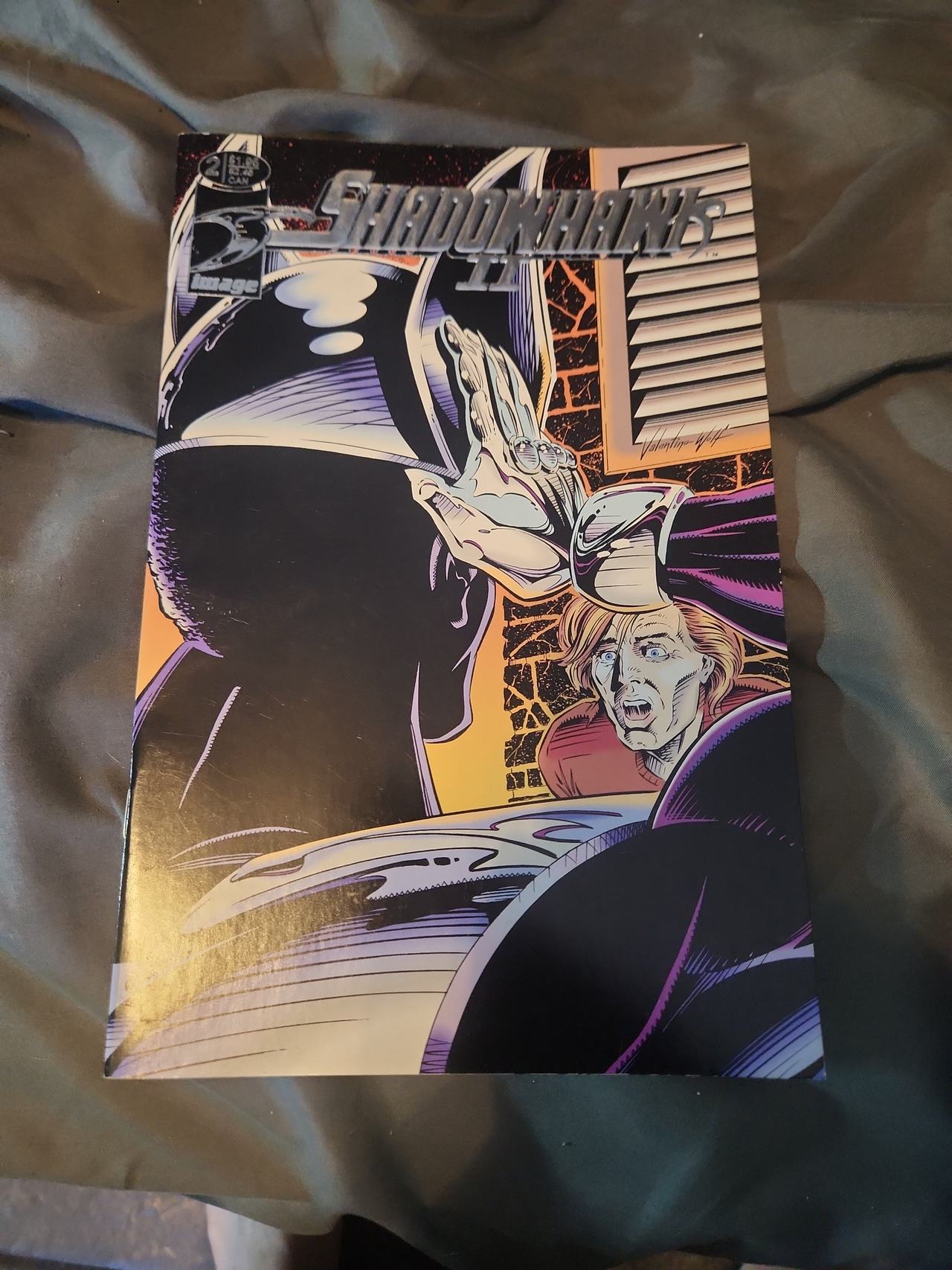 Shadowhawk II #2 (Silver Foil Logo)