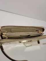Michael Kors Jet Set Travel Continental Wristlet Wallet Gold - Image 8