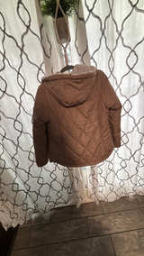 Quilted Sherpa Lined Hooded Jacket - Image 3