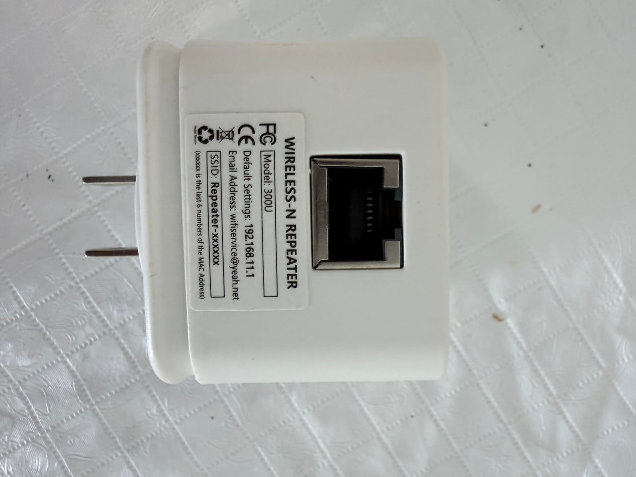 Wireless-N Repeater 300U WiFi Range Extender