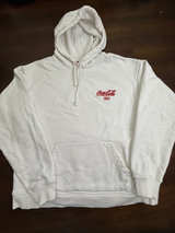 Kith x Coca-Cola Logo Hoodie White Large - Image 1