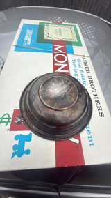 Vintage Silver Plated Rope Edge Serving Bowl - Image 2
