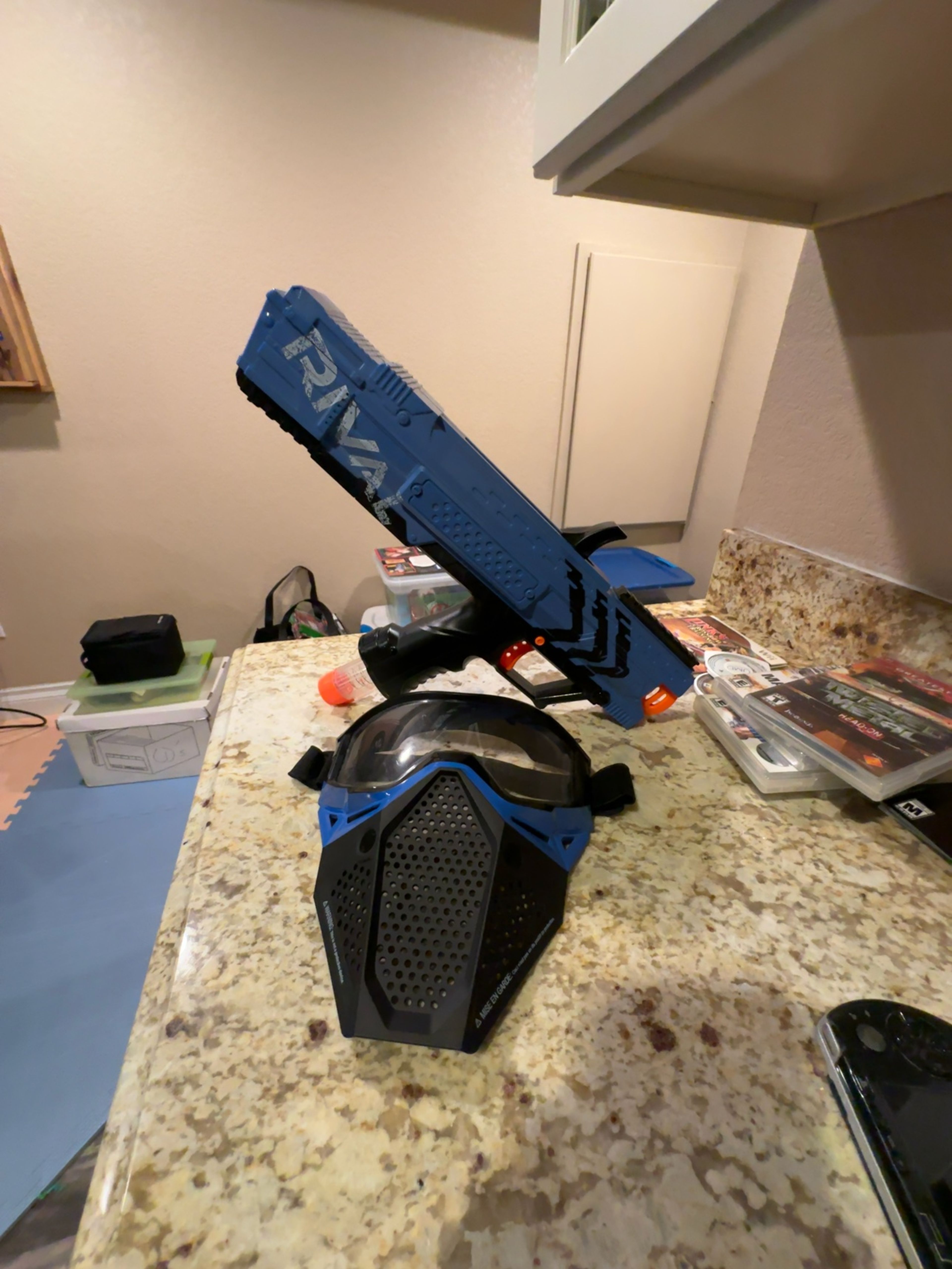 Hasbro Nerf Rival Face Mask Blue