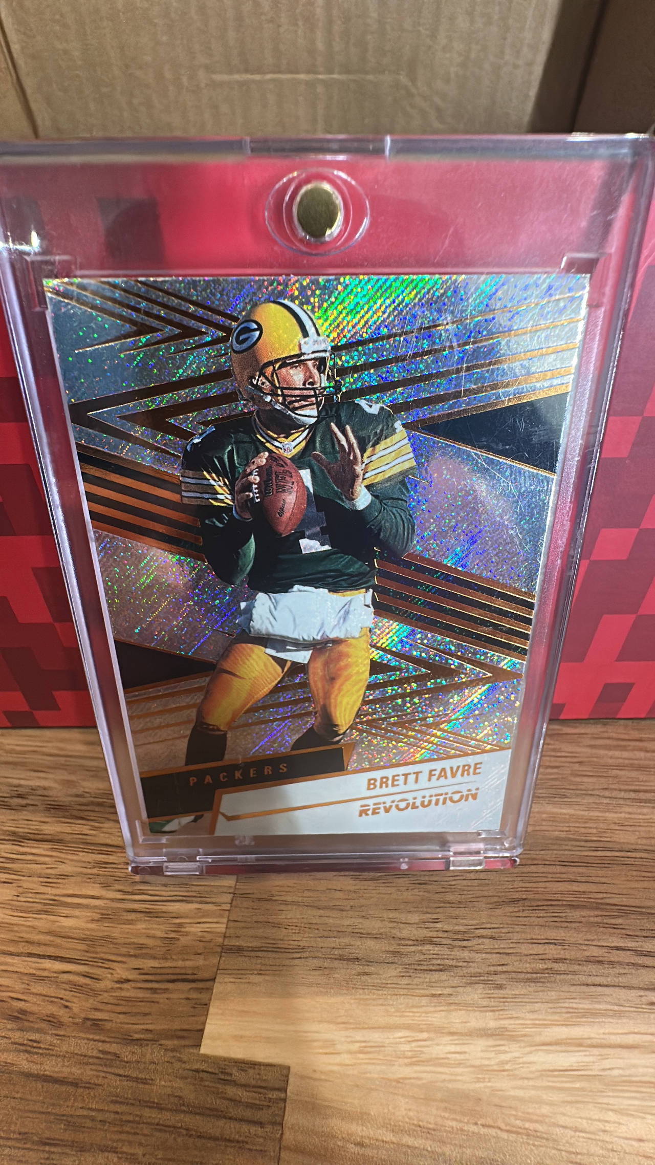 2017 Panini Revolution Brett Favre Football Card