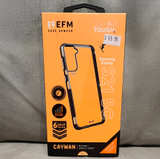 EFM Cayman Case Armour for Samsung Galaxy S21 5G - Black/Space Grey - Image 1