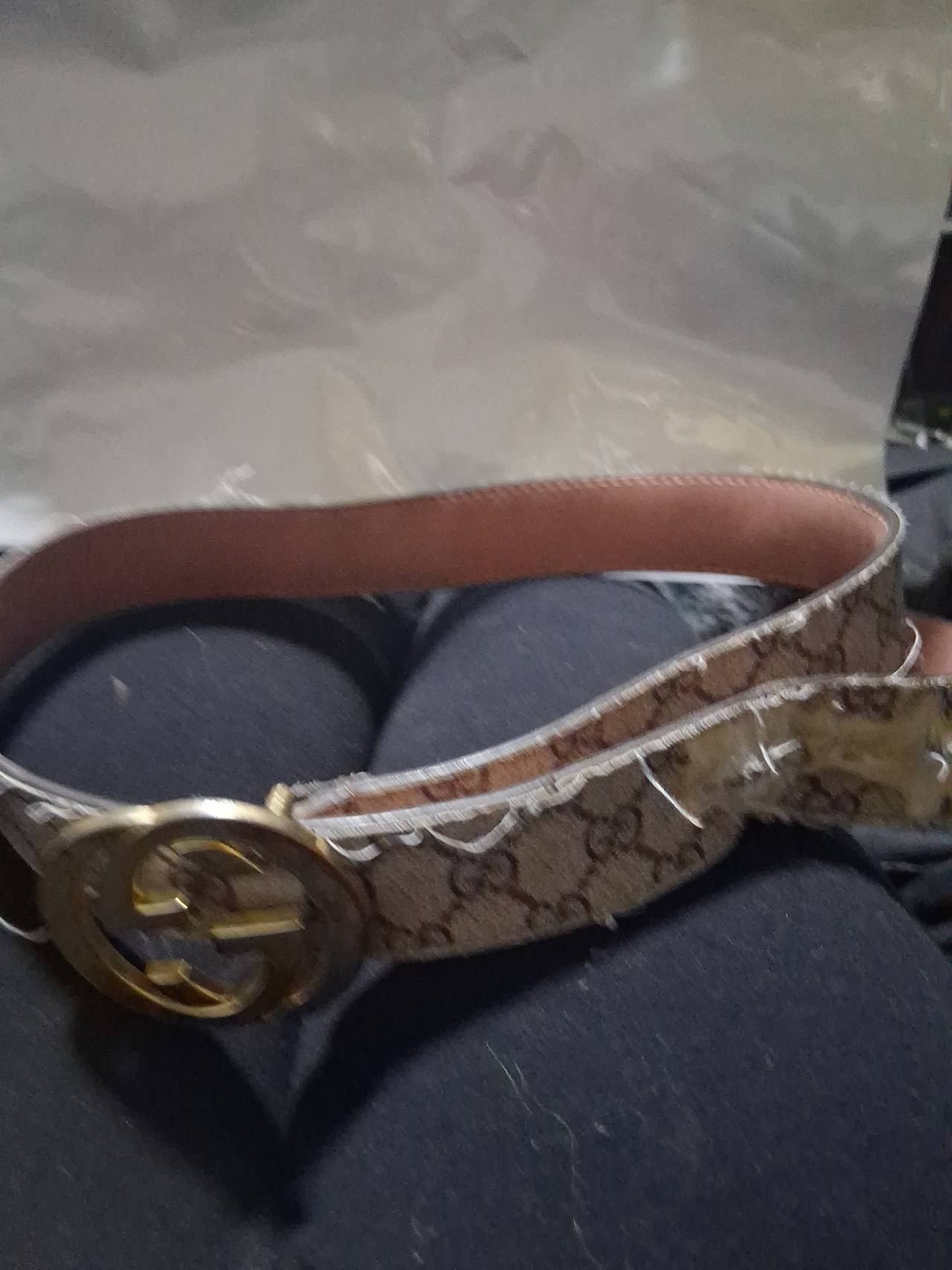 Gucci Interlocking G Belt in GG Supreme Canvas