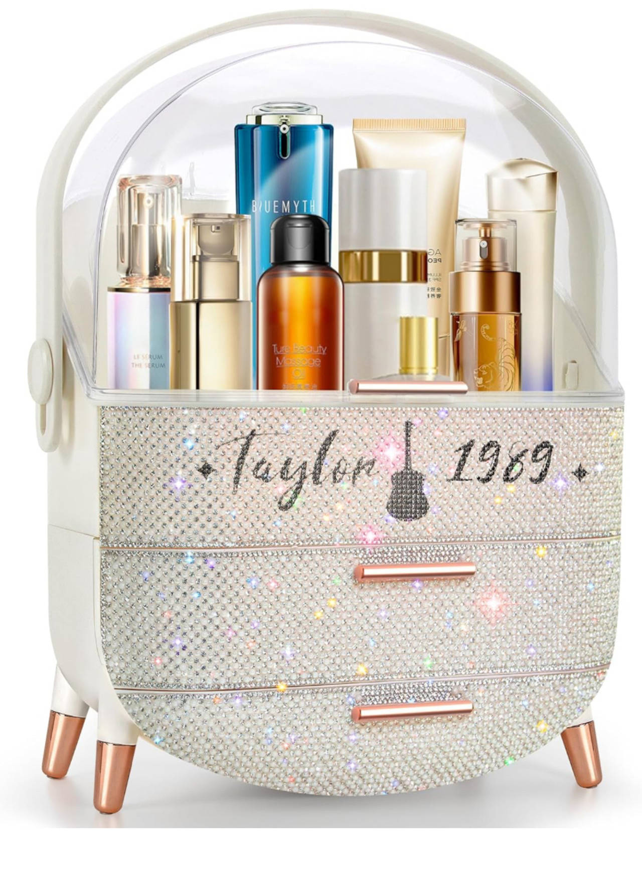 Taylor Swift 1989 Rhinestone Makeup Organizer